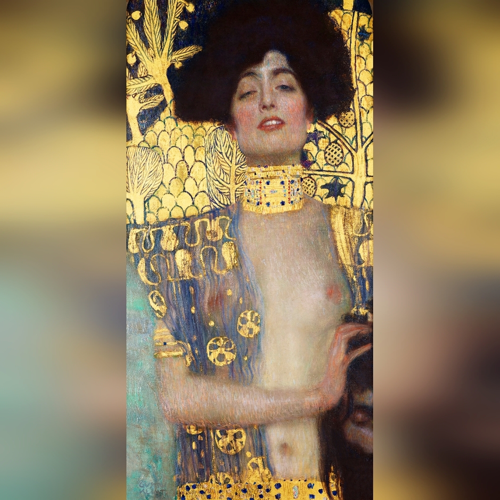 Gustav Klimt's Judith and the Head of Holofernes (1901) Art Print
